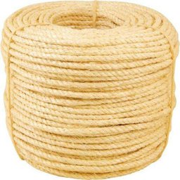 Corda de sisal 12 mm x 220 m 3 pernas Vonder - 1