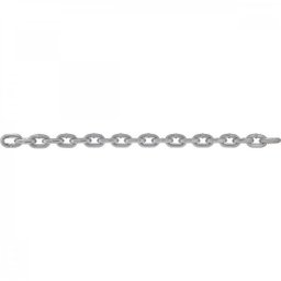 Corrente zincada com elo curto 45 mm 3/16" Vonder - 1