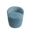 Ver imagem 3 de Poltrona Decorativa Yara Orgânica Linho Azul