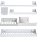 Ver imagem 1 de Kit Acessórios para Banheiro Branco 6 Peças Master Slim Df