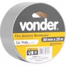 Fita adesiva reforçada 50 mm x 25 m prata Vonder - 3