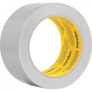 Fita adesiva reforçada 50 mm x 25 m prata Vonder