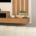 Ver imagem 4 de Painel para Tv Smart Requinte para Tv de 55 Polegadas Off White / Nature
