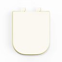 Ver imagem 2 de Assento Sanitário Resina Termofixa Soft Close para louça Quadra Tupan