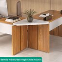 Ver imagem 2 de Conexao para Mesa Escritorio Tamburato 59x59 Y37 Branco Artany