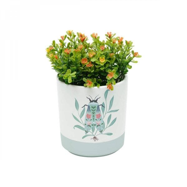 Vaso Decorativo em Cerâmica Fly 13,5cmx13cm Urban - 2