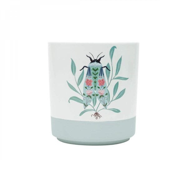 Vaso Decorativo em Cerâmica Fly 13,5cmx13cm Urban - 3