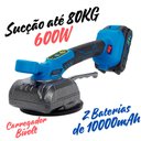 Ver imagem 2 de Máquina de Assentar Pisos [21v] Vibrador, Ventosa, Parede, Piso, 2 Baterias de 21v Sucção até 80kg