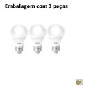 Ver imagem 3 de Kit 3 Lampada Led Bulbo 7w E27 Bivolt 6500k Avant