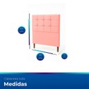 Ver imagem 5 de Cabeceira Estofada para Cama de Solteiro 90 Julia Suede