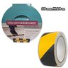 Fita Antiderrapante Faixa Escadas Piso Adesiva 50mm X 20m Amarelo e Preto Zebrada - 4