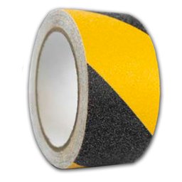 Fita Antiderrapante Faixa Escadas Piso Adesiva 50mm X 20m Amarelo e Preto Zebrada - 1 Fita Antiderrapante Faixa Escadas Piso Adesiva 50mm X 20m Amarelo e Preto Zebrada - 1