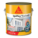 Ver imagem 1 de Impermeabilizante Sika Igolflex Fachada - Sika Impermeabilizante 4,7kg Igol Flex Fachada