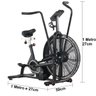 Bicicleta Ergometrica Air Bike Cross Bike Profissional Academia Box Treino Aerobico Studio Funcional - 3