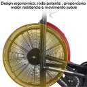Ver imagem 2 de Bicicleta Ergometrica Air Bike Cross Bike Profissional Academia Box Treino Aerobico Studio Funcional