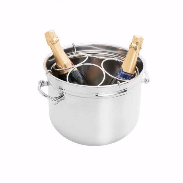 Champanheira de Prata Verona 30cmx24cm Rojemac - 3