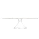 Ver imagem 3 de Prato C/Pé P/Bolo Cristal Pearl Bolinha Transparente 31cm Wolff