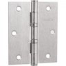 Dobradiça 3.1/2" com anel de rolamento niquelada com 3 peças Vonder - 1