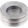 Polia de alumínio 2 canais B - 100 mm Vonder - 2