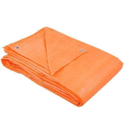 Lona de polietileno laranja 4 m x 3 m Nove54