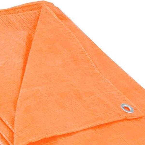 Lona de polietileno laranja 7 m x 4 m Nove54 - 5