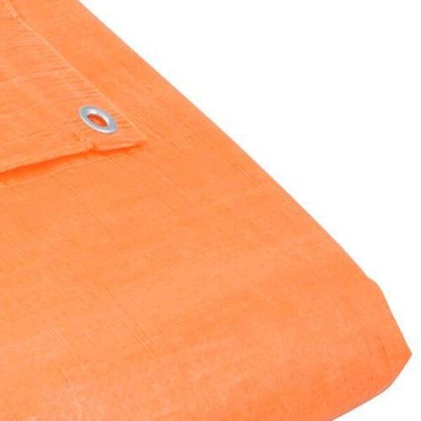 Lona de polietileno laranja 7 m x 4 m Nove54 - 2