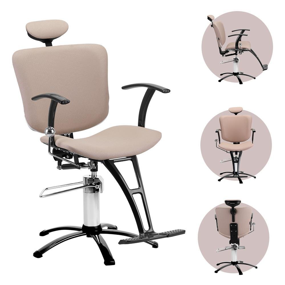 Cadeira De Barbeiro Profissional, Alta Qualidade - Dompel