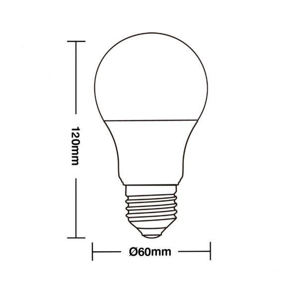 Lâmpada LED 12W TKL 80 Taschibra - 3