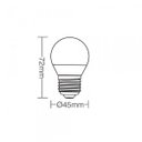 Ver imagem 3 de Lâmpada LED Bolinha 4,8W TBL 40 Taschibra