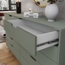 Ver imagem 3 de Cômoda 10 Gavetas 160cm Alice - Verde