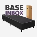 Ver imagem 2 de Cama Box Desmontavel Solteiro 88x188cm Orthocamas Suede Preto