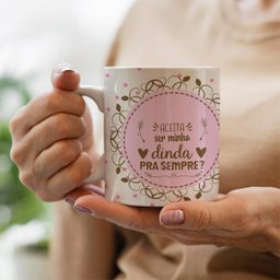 Caneca aceita ser minha dinda para sempre - 2