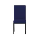 Ver imagem 6 de Kit 2 Cadeiras para Mesa de Jantar Base Industrial Preto Balaqui Azul Marinho