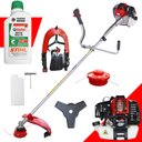 Ver imagem 1 de Roçadeira com Óleo Stihl Rt52-l Rt52l Toyama Á Gasolina 2t 52cc 2hp 10.000rpm Lâmina 3p