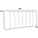 Ver imagem 3 de Cabeceira Cama Box Painel Casal 140 cm Dubai W01 Linho Bege - Lyam Decor