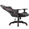 Cadeira Gamer Giratória com Almofada e Elevação a Gás Blx 6009 G Courino Preto Vermelho - Lyam - 2