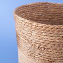 Ver mais imagens de Cesto Organizador Redondo com Alças 29cm de Palha Seagrass e Corda - Oikos