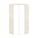 Ver imagem 1 de Guarda-Roupa Canto Modulado com Espelho 2 Portas 3 Gavetas Supreme Robel