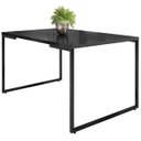 Ver imagem 4 de Mesa de Jantar Rivera Industrial Preto com 4 Cadeiras Eiffel Charles Eames Preto
