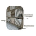 Ver imagem 3 de Kit Parede de Cobogós - 16 Peças (cobre 4,54 M²) - Pensemadeiras - Única Único