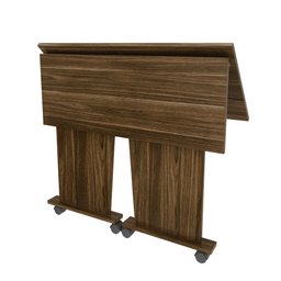 Escrivaninha Dobrável 80cm com Rodízio ME4117 - 9