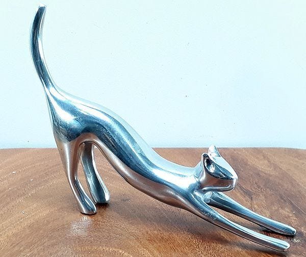 Escultura Gato Pequeno 01 - 1