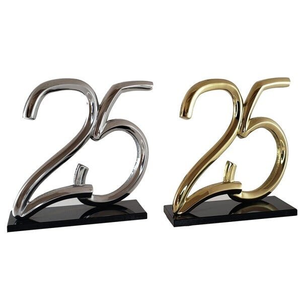 25 em bronze ou alumínio - Alumínio - 2