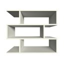 Ver imagem 4 de Nicho Zig Minimalista Branco Mdf Organizador Banheiro Lavanderia - Rufatto Decorações