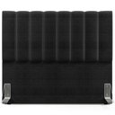 Ver imagem 5 de Cabeceira Cama Box Casal 140 cm Dália W01 Facto Preto Metalizado - Lyam Decor