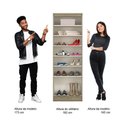 Ver imagem 5 de Sapateira 2 Portas Noce