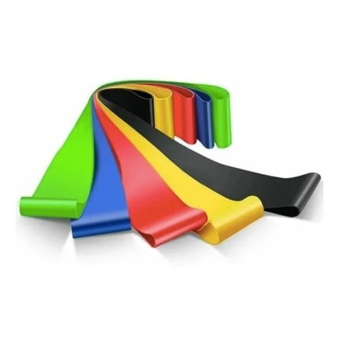 Mini-bands Faixas Elásticas Circulares Em Loop Kit 5 Unidade