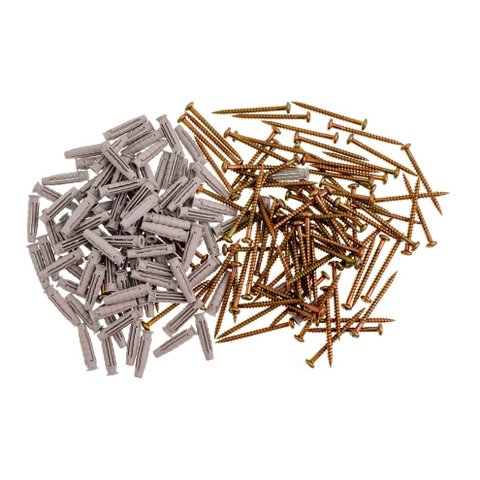 Parafuso Cabeça de Panela com Bucha Universal 06 mm 100 Unidades Bemfixa