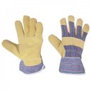 Ver imagem 1 de Luva mista de vaqueta e lona Vonder