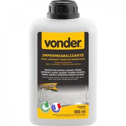 Impermeabilizante contra água umidade e manchas naturais biodegradável 900 ml Vonder - 1